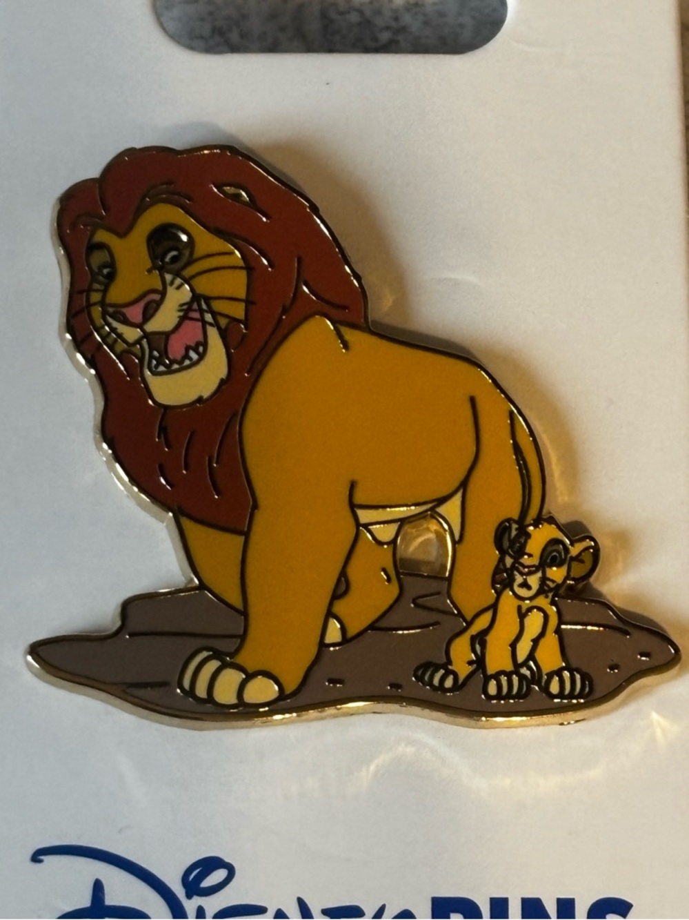 2024 Disney Parks The Lion King Simba & Mufasa OE Pin New - Picture 2 of 3